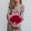 Букет из 41 красной розы (Кения) 40 см в Тюмени